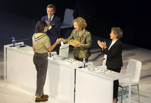 XXXIX edition of the BMW Painting Award Queen Dona Sofía presents the BMW Painting Awards in its XXXIX edition at the Teatro Real, on November 18, 2024, in Madrid Spain GENTE PINTURA José Ramó Madrid Madrid Madrid Spain  Copyright: xJosÃ xRamonxHernandox 6349905