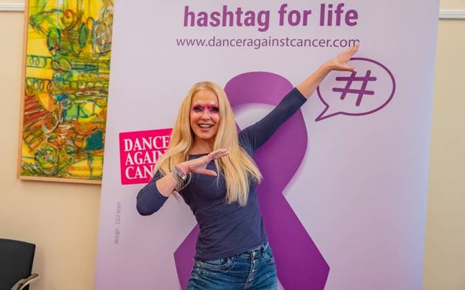 20241119 Fotoshooting mit Manfred Baumann fuer den DAC Kalender WIEN, OESTERREICH - 19. NOVEMBER: Schauspielerin und Kabarettistin Ulrike -Ulli- Kriegler nach dem Fotoshooting fuer die 14. Auflage des Dancer Against Cancer - DAC Charity-Fotokalenders 2025-2026 unter dem Thema -Superhelden- mit Starfotograf Manfred Baumann im Hotel Kaiserhof am 19. November 2024 in Wien, Oesterreich. 241119_SEPA_17_001 Copyright: xIsabellexOuvrardx SEPAxMedia