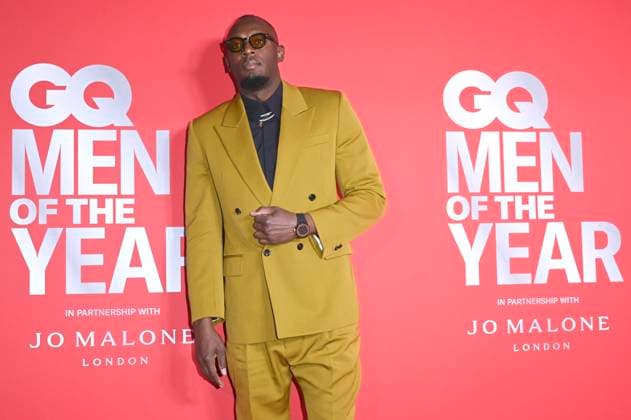 Entertainment Themen der Woche KW47 Usain Bolt bei der Verleihung der GQ Men of the Year Awards 2024 in den Kensington Roof Gardens. London, 19.11.2024 *** Usain Bolt at the GQ Men of the Year Awards 2024 at Kensington Roof Gardens London, 19 11 2024 Foto:xS.xVasx xFuturexImagex gq_london_4155