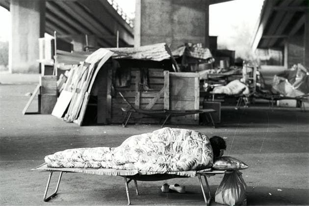 Archivbilder der Woche KW47 A street sleeper in Yau Ma Tei. EDITORIAL USE ONLY  Copyright: xx MER2016052207254464 PostxStaffxPhotographerx scmpphotos380070