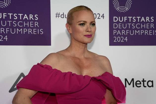 Deutscher Parfumpreis Duftstars am 21.11.2024 in der Rheinterrasse in Düsseldorf Die Verleihung des Deutschen Parfumpreises Duftstars findet am 21.11.2024 in der Rheinterrasse in Düsseldorf statt. Franziska Knuppe ( Model )