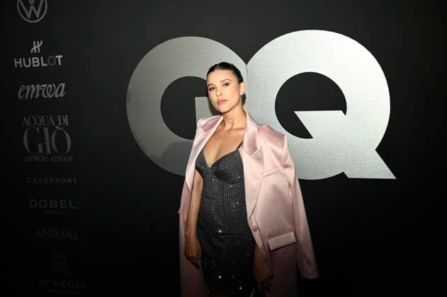 November 21, 2024, Mexico City, Ciudad de Mexico, Mexico: Paulina Goto attends the black carpet for GQ Men Of The Year awards at Fronton Bucareli. on November 21, 2024 in Mexico City, Mexico. Mexico City Mexico - ZUMAe321 20241121_zea_e321_043 Copyright: xCarlosxTischler xEyepixxGroupx
