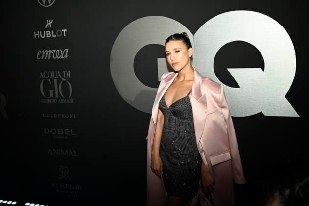November 21, 2024, Mexico City, Ciudad de Mexico, Mexico: Paulina Goto attends the black carpet for GQ Men Of The Year awards at Fronton Bucareli. on November 21, 2024 in Mexico City, Mexico. Mexico City Mexico - ZUMAe321 20241121_zea_e321_081 Copyright: xCarlosxTischler xEyepixxGroupx