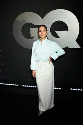 November 21, 2024, Mexico City, Ciudad de Mexico, Mexico: Mabel Cadena attends the black carpet for GQ Men Of The Year awards at Fronton Bucareli. on November 21, 2024 in Mexico City, Mexico. Mexico City Mexico - ZUMAe321 20241121_zea_e321_095 Copyright: xCarlosxTischler xEyepixxGroupx