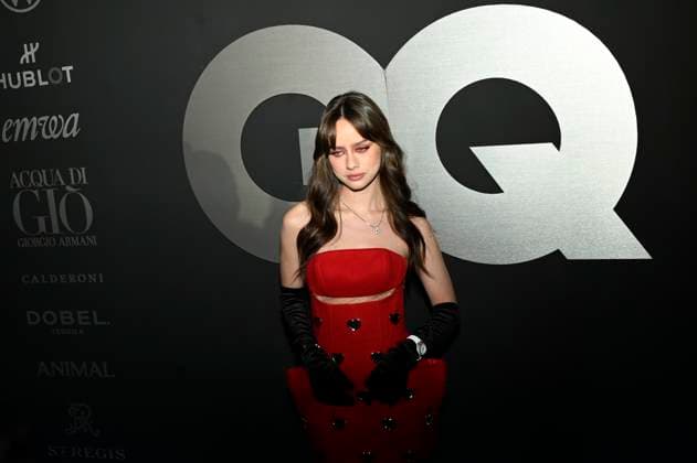 November 21, 2024, Mexico City, Ciudad de Mexico, Mexico: Azul Guaita attends the black carpet for GQ Men Of The Year awards at Fronton Bucareli. on November 21, 2024 in Mexico City, Mexico. Mexico City Mexico - ZUMAe321 20241121_zea_e321_099 Copyright: xCarlosxTischler xEyepixxGroupx
