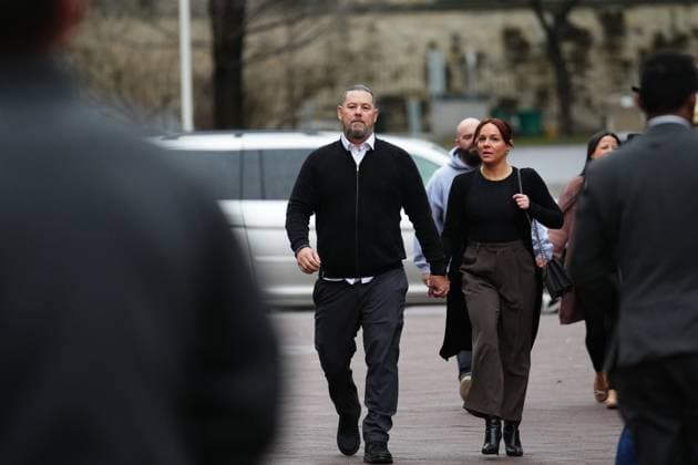 November 22, 2024, Ottawa, On, CAN: Freedom Convoy organizer Pat King arrives at court in Ottawa on Friday, Nov. 22, 2024. Ottawa CAN  - ZUMAc35_ 20241122_zaf_c35_002 Copyright: xSeanxKilpatrickx