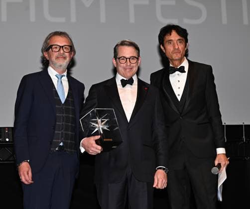 Bilder des Jahres 2024, Entertainment 11 November Turin: Turin,Italy Turin Film Festival 42Tff 2024 Stella della Mole Award In the photo:Matthew Broderick Stella della Mole Award Turin  - ZUMAp169 20241123_zea_p169_520 Copyright: xNickxZonnax