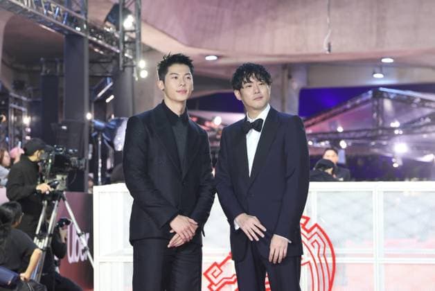 61st Taiwan Film Golden Horse Awards TAIPEI, CHINA - NOVEMBER 24, 2024 - Actors pose at the 61st Taiwan Film Golden Horse Awards in Taipei, Taiwan province, China, November 24, 2024. Taipei Taiwan China  Copyright: xCFOTOx i1732415505265
