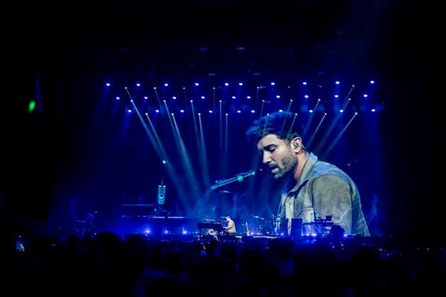 Solidarity concert Music from the heart in support of those affected by the DANA The singer Pablo Alborán performs during the solidarity concert Music from the heart, at the WiZink Center, on November 24, 2024, in Madrid Spain Numerous artists have joined to participate in the concert, The money raised from ticket sales and donations from the zero row will go entirely to the platform Som Solidaritat de la Generalitat Valenciana, which will use it to mitigate the effects of the storm in Valencia 24 NOVEMBER 2024 A Pé Madrid Madrid Spain  Copyright: xA.xPÃ rezxMecax 6364698