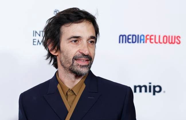 Julio Andrade arrives on the red carpet at the 52nd International Emmy Awards at New York Hilton Midtown in New York City on Monday, November 25, 2024.  NYP20241125124 JohnxAngelillo