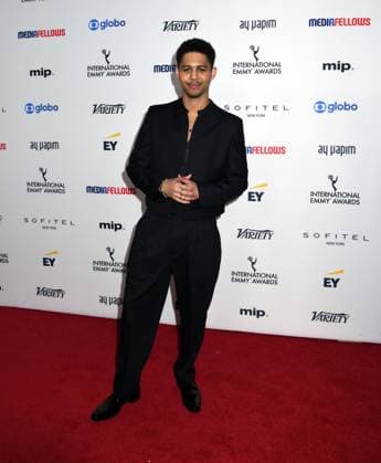November 25, 2024, New York, Ny, United States: Rhenzy Feliz attends the 52nd International Emmy Awards at New York Hilton in New York. November 25, 2024. New York United States - ZUMAp281 20241125_zea_p281_087 Copyright: xPhotoxImagexPressx