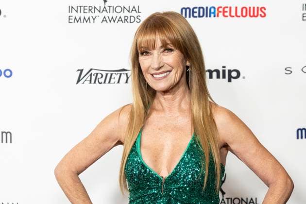 November 25, 2024, New York, New York, USA: Jane Seymour wearing dress by Chiara Bonifor La Petite Robe attends International Emmy Awards at Hilton Times Square Hotel in New York on November 25, 2024 New York USA - ZUMAr339 20241125_znp_r339_036 Copyright: xLevxRadinx
