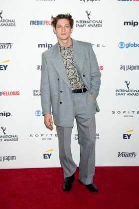 Damian Hardung bei der Verleihung der 52. International Emmy Awards 2024 im New York Hilton Hotel. New York, 25.11.2024