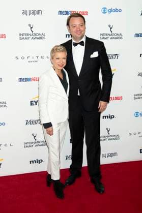 Isabel Kleefeld und Friederich Oetker bei der Verleihung der 52. International Emmy Awards 2024 im New York Hilton Hotel. New York, 25.11.2024