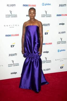 Folake Olowofoyeku bei der Verleihung der 52. International Emmy Awards 2024 im New York Hilton Hotel. New York, 25.11.2024