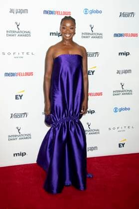 Folake Olowofoyeku bei der Verleihung der 52. International Emmy Awards 2024 im New York Hilton Hotel. New York, 25.11.2024