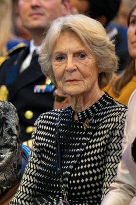 Royals at Erasmus Prize - Amsterdam Princess Irene during the presentation of the Erasmus Prize at the Royal Palace Amsterdam, Netherlands on November 26, 2024. Photo by Patrick van Emst Bruno Press ABACAPRESS.COM Amsterdam Netherlands  Copyright: xBrunoxPress ABACAx