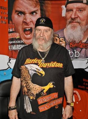 21 September 2024 - Hamilton, Ontario, Canada. Actor Donald Gibb (best known for playing Ogre in Revenge of the Nerds ) at Hamilton Comic Con 2024 at the Hamilton Convention Centre by Carmen s. Hamilton USA - ZUMAa123 20240921_zaa_a123_415 Copyright: xBrentxPerniacx