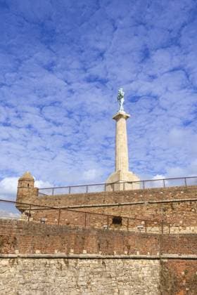Belgrad, Serbien Pobednik Denkmal und Festung Kalemegdan Belgrade, Serbia Pobednik monument and fortress Kalemegdan Copyright: imageBROKER NataliyaxNazarova ibxiqx11706699.jpg