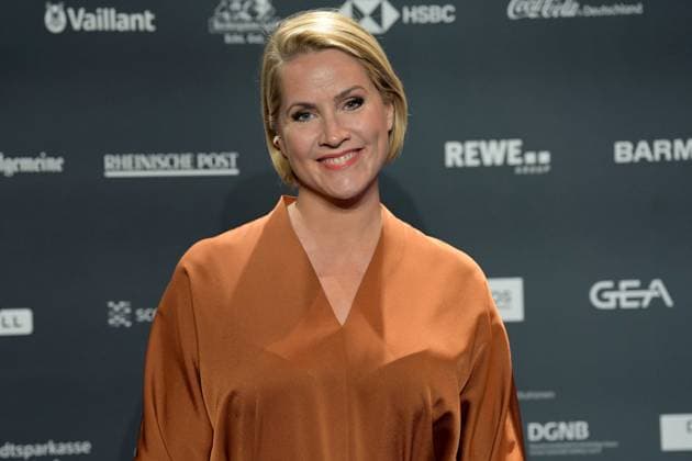 Deutscher Nachhaltigkeitspreis 2024 am 28.11.2024 im Maritim Hotel in Düsseldorf Judith Rakers ( Journalistin und Fernsehmoderatorin )