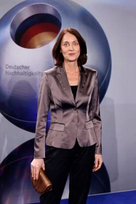 Politikerin Katarina Barley (SPD) bei der Verleihung des Deutschen Nachhaltigkeitspreis im Maritim Hotel Düsseldorf. Düsseldorf, 28.11.2024 NRW Deutschland Copyright: xChristophxHardtx