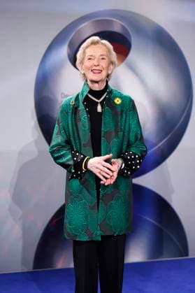 Politikerin Mary Robinson, ehemalige UN-Hochkommissarin für Menschenrechte, bei der Verleihung des Deutschen Nachhaltigkeitspreis im Maritim Hotel Düsseldorf. Düsseldorf, 28.11.2024 NRW Deutschland Copyright: xChristophxHardtx