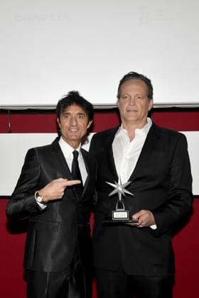 Turin: Turin: 42nd Turin Film Festival. Award ceremony with Stella della Mole to Vince Vaughn. In the photo: Giulio Base, Vince Vaughn Turin  - ZUMAp169 20241129_zea_p169_181 Copyright: xMaurizioxD Avanzox