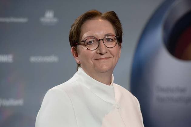 Klara GEYWITZ, Politikerin, Bundesbauministerin Verleihung Deutscher Nachhaltigkeitspreis in Duesseldorf am 29.11.2024.