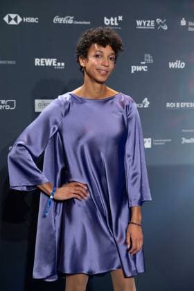 Malaika MIHAMBO, Weitspringerin, Leichtathletin, Verleihung Deutscher Nachhaltigkeitspreis in Duesseldorf am 29.11.2024.