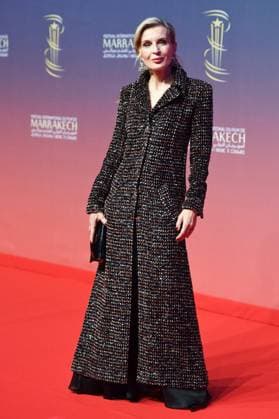 Marrakech Opening Ceremony Red Carpet Melita Toscan Du Plantier attending the Opening Ceremony red carpet during the 21st Marrakech International Film Festival in Marrakech, Morocco on November 29, 2024. Photo by Aurore Marechal ABACAPRESS.COM Marrakech Morocco  Copyright: xMarechalxAurore ABACAx