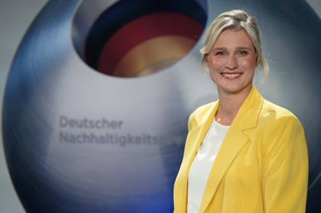Deutscher Nachhaltigkeitspreis 2024 am 29.11.2024 im Maritim Hotel in Düsseldorf Britta Heidemann ( Sportlerin; ehemalige deutsche Fechterin )