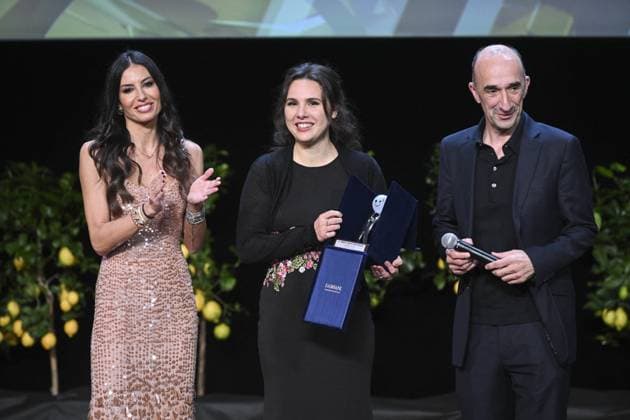 Montecarlo, 21st Montecarlo Film Festival -Award Ceremony Montecarlo, 21st Montecarlo Film Festival - Award Ceremony In the photo: Elisabetta Gregoracci Monte Carlo  Copyright: xIPA ABACAx