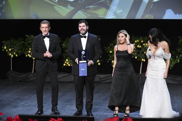 Montecarlo, 21st Montecarlo Film Festival -Award Ceremony Montecarlo, 21st Montecarlo Film Festival - Award Ceremony In the photo: Salvatore Esposito Monte Carlo  Copyright: xIPA ABACAx