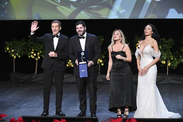 Montecarlo, 21st Montecarlo Film Festival -Award Ceremony Montecarlo, 21st Montecarlo Film Festival - Award Ceremony In the photo: Salvatore Esposito Monte Carlo  Copyright: xIPA ABACAx