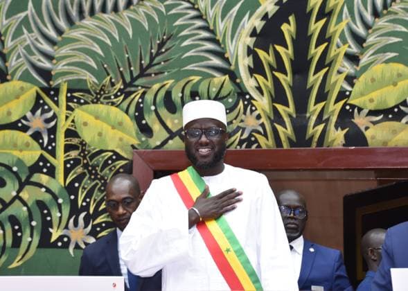 News Themen der Woche KW49 News Bilder des Tages (241203) -- DAKAR, Dec. 3, 2024 -- Malick Ndiaye (front) elected president of the National Assembly gestures at the first plenary session of Senegal s new National Assembly in Dakar, Senegal, on Dec. 2, 2024. Senegal s National Assembly on Monday elected Minister of Infrastructure, Land and Air Transport El Hadj Malick Ndiaye as its president for a five-year term. (Photo by Xinhua) SENEGAL-NATIONAL ASSEMBLY-PRESIDENT DieylanixSeydi 