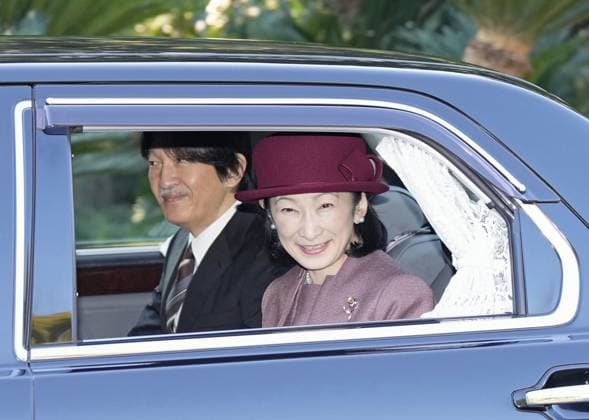 Crown prince, crown princess to embark on official trip to Turkey Japanese Crown Prince Fumihito and Crown Princess Kiko leave their residence in the Akasaka Estate in Tokyo on Dec. 3, 2024, for an official trip to Turkey to mark the 100th anniversary of the establishment of diplomatic ties between the countries.  A14AA0003812796P