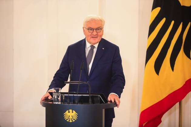 Verleihung des Verdienstordens zum Tag des Ehrenamtes Berlin, 4.12..2024 Bundespräsident Frank-Walter Steinmeier bei der Verleihung des Verdienstordens zum Tag des Ehrenamtes Berlin Germany Copyright: xPictureteamx