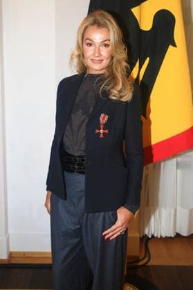 Verleihung des Verdienstordens zum Tag des Ehrenamtes Berlin, 4.12..2024 Franziska van Almsick bei der Verleihung des Verdienstordens zum Tag des Ehrenamtes Berlin Germany Copyright: xPictureteamx