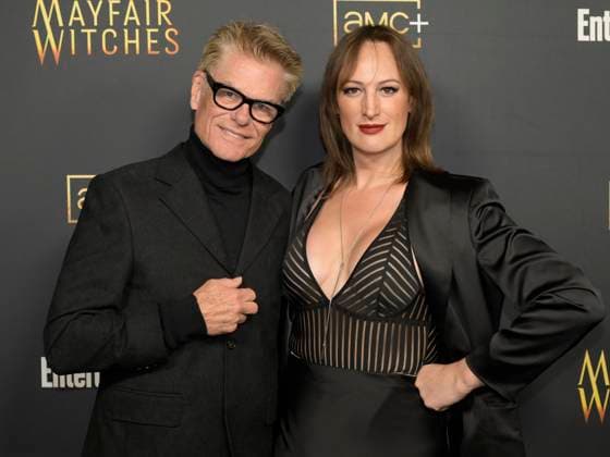 AMC s Anne Rice s Mayfair Witches S2 Red Carpet 05 December 2024 - Hollywood, California - Harry Hamlin and Jen Richards. AMC s Anne Rice s Mayfair Witches S2 Red Carpet at Masonic Lodge at Hollywood Forever Cemeter. Photo Credit: Billy Bennight AdMedia Hollywood California United States EDITORIAL USE ONLY  Copyright: xx BillyxBennightx admphotostwo905989