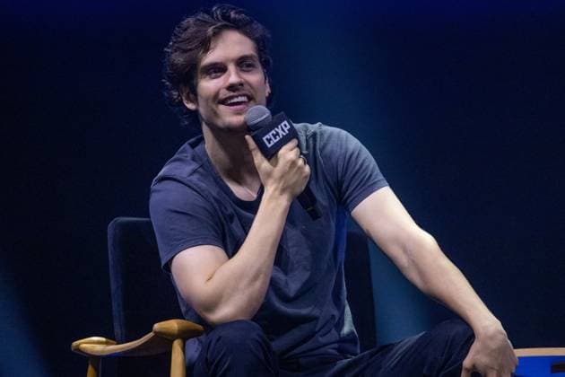 SÃO PAULO, SP - 06.12.2024: CCXP24 - British actor Daniel Sharman, famous for his roles in series such as Teen Wolf and The Originals, participates in a panel this Friday morning (06) at CCXP24, an event taking place at São Paulo Expo, in the south of the capital of São Paulo. x2662487x  RodileixMorais