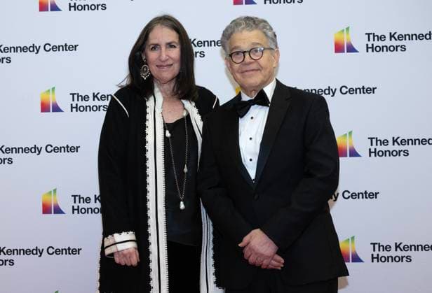 Former United States Senator Al Franken (Democrat of Minnesota), right and Frannie Franken arrive for the Medallion Ceremony honoring the recipients of the 47th Annual Kennedy Center Honors at the United States Department of State in Washington, DC on Saturday, December 7, 2024. The 2024 honorees are: acclaimed director and filmmaker Francis Ford Coppola; legendary American rock band the Grateful Dead (Mickey Hart, Bill Kreutzmann, Phil Lesh, Bobby Weir); blues rock singer-songwriter and guitarist Bonnie Raitt; jazz trumpeter, pianist, and composer Arturo Sandoval; and The Apollo, which will receive a special Honors as an iconic American institution. Copyright: xRonxSachsx xPoolxviaxCNPx MediaPunchx