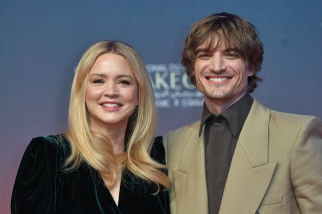 Marrakech Closing Red Carpet Virginie Efia and Niels Schneider attending the Closing Red Carpet during the 21st Marrakech International Film Festival in Marrakech, Morocco on December 07, 2024. Photo by Aurore Marechal ABACAPRESS.COM Marrakech Morocco  Copyright: xMarechalxAurore ABACAx