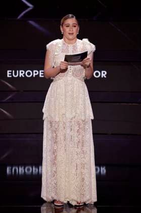 Marija Bakalowa bei der Verleihung des 37. Europäischen Filmpreises 2024 im Kultur- und Kongresszentrum Luzern. Luzern, 07.12.2024