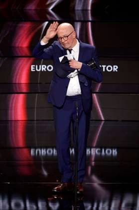 Jacques Audiard bei der Verleihung des 37. Europäischen Filmpreises 2024 im Kultur- und Kongresszentrum Luzern. Luzern, 07.12.2024