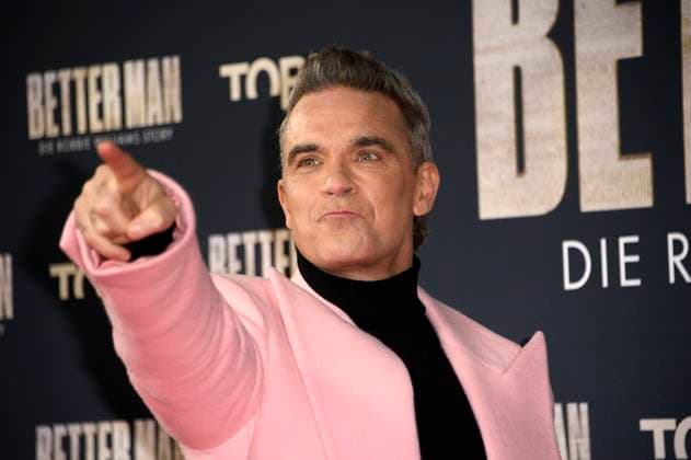 Robbie Williams bei der Premiere des Kinofilms Better Man - Die Robbie Williams Story im Cinedom. Köln, 08.12.2024 *** Robbie Williams at the premiere of the movie Better Man The Robbie Williams Story at Cinedom Cologne, 08 12 2024 Foto:xN.xKubelkax xFuturexImagex better_man_4404