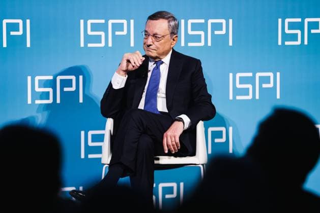 Milan, The award ceremony of the ISPI Prize 2024 to Mario Draghi. In the photo: Former Prime Minister Mario Draghi  Copyright: xAlessandroxBremecx xipa-agency.netx xx IPA_Agency_IPA52266711