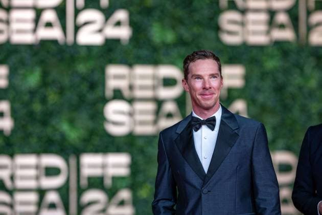 Red Sea Film Festival Day 5 - Jeddah Benedict Cumberbatch walks The red carpet to attend a screening at the Culture Square, as part of 4th edition of Red Sea Film Festival in Jeddah, Saudi Arabia, on December 9, 2024. Photo by Balkis Press ABACAPRESS.COM Jeddah Saudi Arabia  Copyright: xBalkisxPress ABACAx