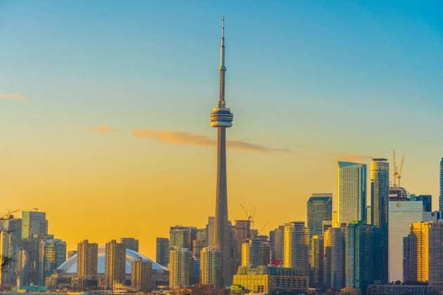 toronto skyline at sunrise, toronto skyline at sunrise. Shooting Location: Toronto, toronto skyline at sunrise. Shooting Location: Toronto, 24.11.2024, Copyright: xkanzilyoux Panthermedia38339046.jpg