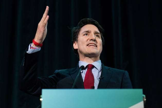 December 10, 2024, Ottawa, On, Canada: Prime Minister Justin Trudeau delivers remarks at the annual Equal Voice gala in Ottawa, on Tuesday, Dec. 10, 2024. Ottawa Canada  - ZUMAc35_ 20241210_zaf_c35_045 Copyright: xSpencerxColbyx