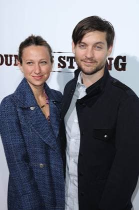RECORD DATE NOT STATED Jennifer Meyer and Tobey Maguire at the Country Strong Los Angeles Special Screening, Academy of Motion Picture Arts and Sciences, Beverly Hills, CA. 12-14-10 , 12067528.jpg, popular, star, famous, people, entertainment, celebrity, person, event, talent, fame,